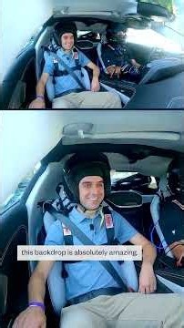 Taking a test lap on the streets of IndyCar’s D.C. Grand Prix