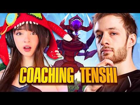 I COACHED TENSHI!