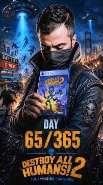 🎮 Day 65/365 – • 👽 Destroy All Humans 2 Is Absolute Chaos and I Love It | #destroyallhumans2