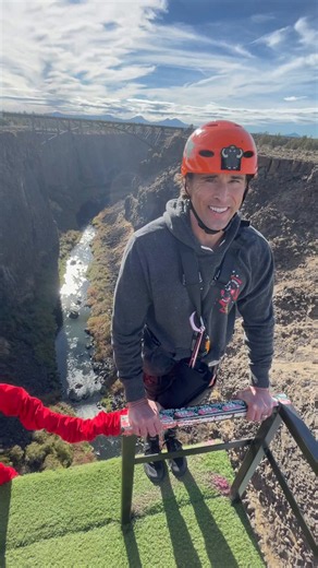 Ben Greenfield on X: "Send it! Hardest part is keeping the bungee out of your crotch." / X