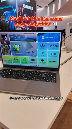 First Look: Acer's New Snapdragon-Powered Budget Laptop