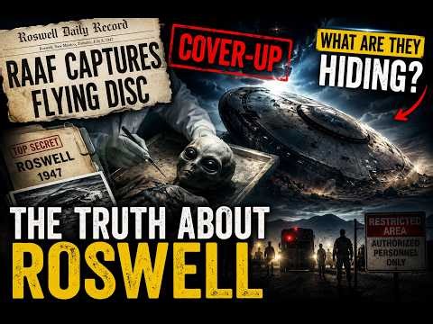 The Roswell Incident Cover-Up | Alien Crash or Secret Government Experiment?