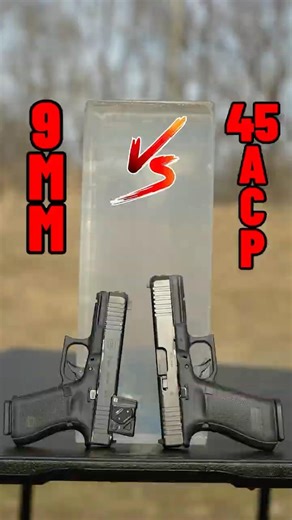 9MM vs 45 ACP