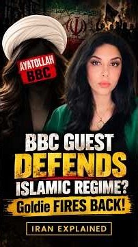 BBC Guest DEFENDS Islamic Regime? Goldie FIRES BACK!