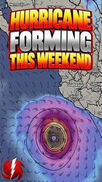 Hurricane VANCE Will Form South of Mexico This Weekend - Here's What You Need to Know #shorts