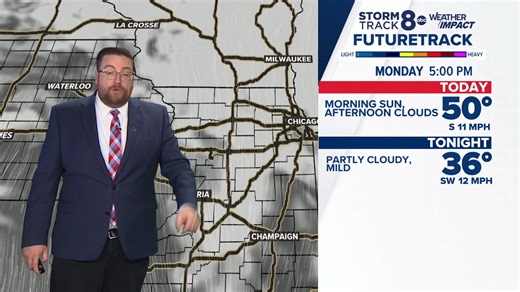 Those darn clouds will temper our warmup these next few days. Here's when we'll also see our next opportunity for rain and snow showers. | WQAD