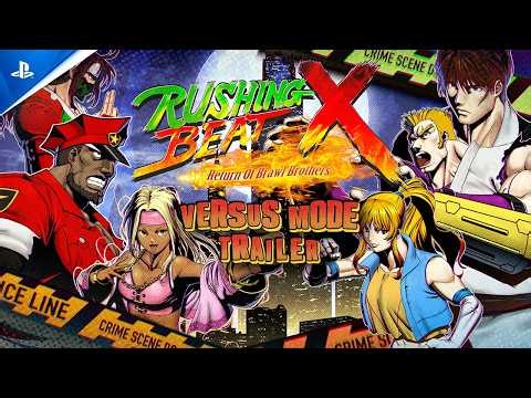 Rushing Beat X: Return Of Brawl Brothers - Versus Trailer | PS5 Games