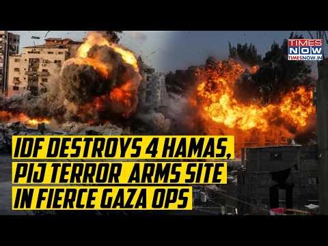 IDF Strikes Dismantle 4 Hamas, Islamic Jihad Terror Weapon Storage Sites In Monster Gaza Ops