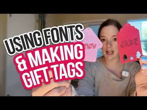 Stop Buying Gift Tags! How to Make Professional Custom Tags for FREE 🏷️