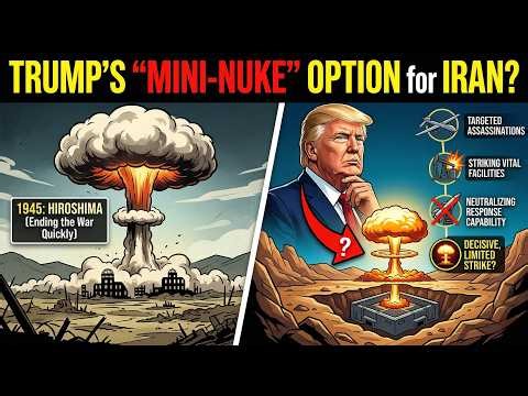 Will the US Nuke Iran Like Japan? Trump's Terrifying "Mini-Nuke" Plan ☢️