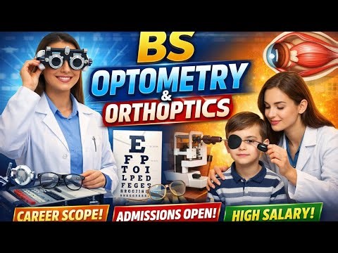 What is the bs optometry and orthopotics and scope of bs optometry and orthopotics 