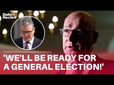 SNP ready to fight General Election after Starmer resignation, John Swinney says