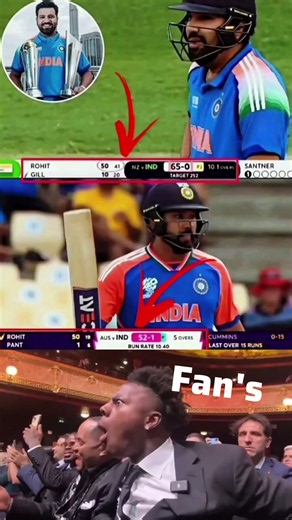 Rohit Sharma's Numbers Never Lie 😱🔥 | 50 Runs, Same Story! 🇮🇳#rohitsharma#hitman#teamindia#bcci