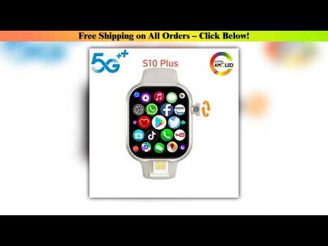 VP29 Smartwatch 5G Android 256GB Storage 4G5G LTE Sim Card GPS WIFI 229 inch 490580 Amoled Smart Wa