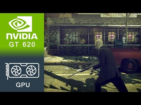 Hitman Absolution Gameplay NVIDIA GeForce GT 620 (1GB VRAM)