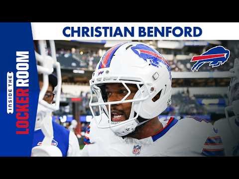 Christian Benford On Resilience In OT Win | Buffalo Bills