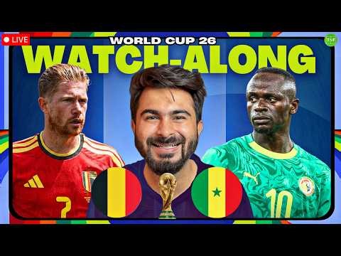 Belgium v Senegal RO32 FIFA World Cup LIVE Watchalong | TFHD