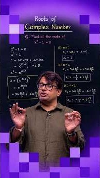 How to Find Roots in Complex Numbers? 🤔#shorts #complexnumbers