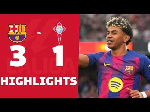 BARCELONA vs CELTA DE VIGO (1-0) | RESUMEN y GOLES DEL PARTIDO | La Liga 2026