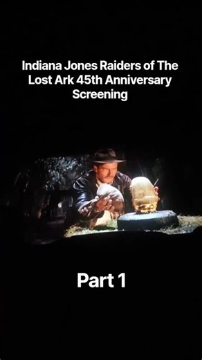 Raiders of The Lost Ark 45th Anniversary Screening #raiders #indianajones #movie #raiderslostark