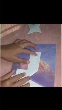 How to make ⭐ star to use of paper || #star #papercraft #paper