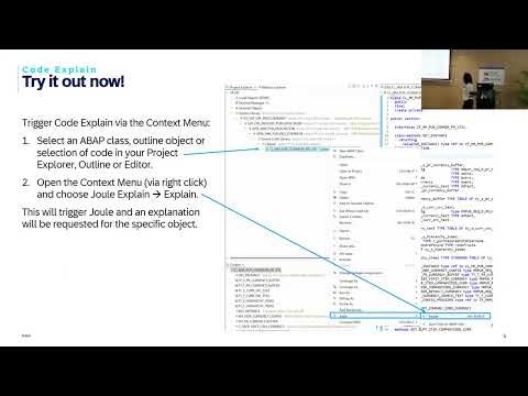 V10 - Joule's ABAP developer capabilities in ABAP Developer Tools