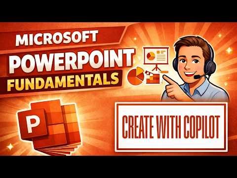 How to Create a PowerPoint with Copilot AI (Create with Copilot) (Beginner Tutorial)