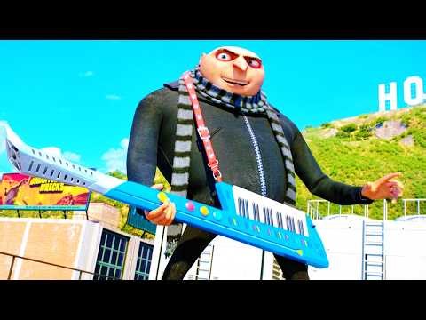 Balthazar Bratt Vs Gru - Final Fight Scene | DESPICABLE ME 3 (2017) Movie CLIP 4K