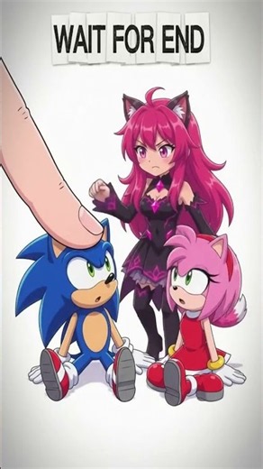 Amy(Regular, Black, Thorn, and Rusty) Rose is now Shatterverse friends in Sonic and Amira universe.