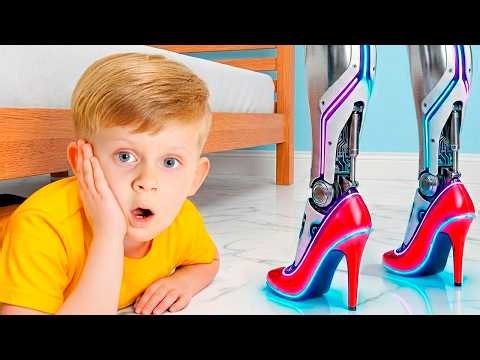 Fun Robot Adventures for Kids!