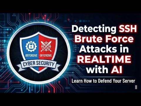 Detecting SSH Brute Force Attacks in REALTIME with AI