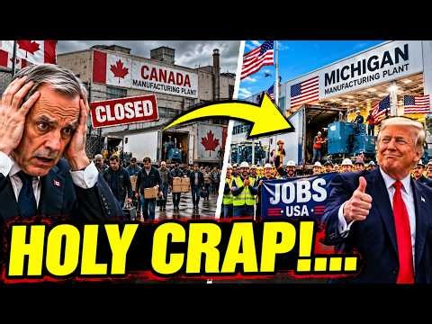 😳NO WAY! Carney's Threat BACKFIRES as Millions of Canadians FLOOD America After Trade COLLAPSES!💥
