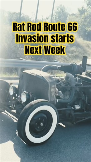 Rat Rod Route 66 tour is going to be a blast! #ratrod