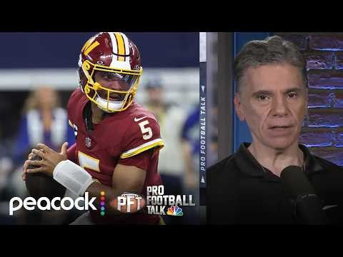 Jayden Daniels’ elbow injury derails season and potentially future | Pro Football Talk | NFL on NBC