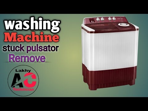Washing Machine Stuck Pulsator Remove