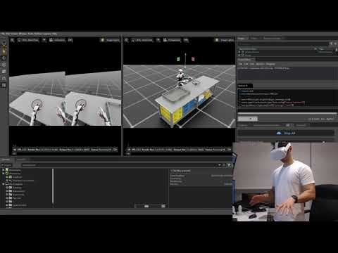 VR Hand Tracking Teleoperation in Isaac Lab with Unitree G1 Humanoid and Meta Quest 2