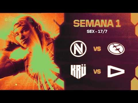 ENVY x EG | KRU x LOUD | VCT Americas Etapa 2 | Semana 1 - Dia 2