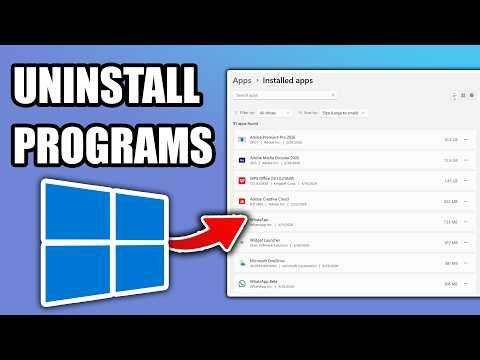 How To Uninstall Apps on Windows 11 (Step-by-Step Guide)