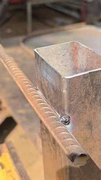 Pro Tips for Welding Thick Rebar to Ultra-Thin Tubing #shorts #welding #metalworking