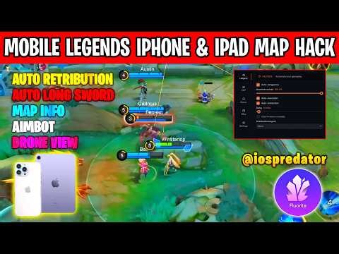 Mobile Legends Hack Ios Mod Apk | Mlbb iphone ipad Hack mobile legends bang bang mod menu MAP HACK