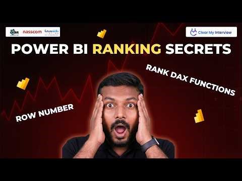 Power BI Ranking Secrets: Row Number vs Rank DAX Functions