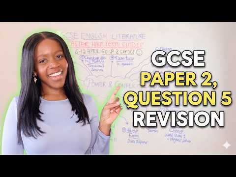 How To Answer ANY GCSE Language Paper 2, Question 5 Exam: GCSE Essay Plans | 2026 English GCSE Exams