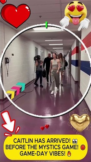 Caitlin Clark’s Game-Day Arrival vs. Washington Mystics! 👀🔥 #CaitlinClark #WNBA #Basketball #shorts