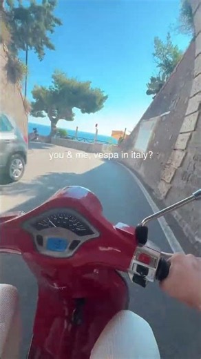 coastal italy on two wheels #travel #italy #aesthetic