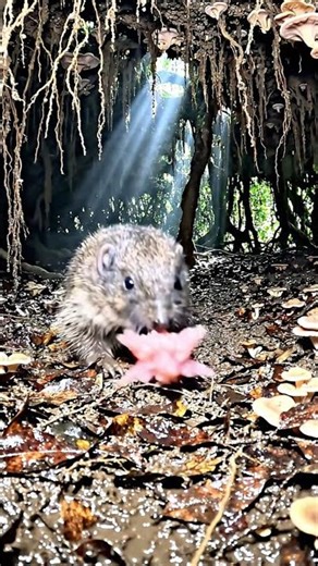POV: You are a real-life alien living underground. 👽🐾 #StarnosedMole #POV #AlienMammal