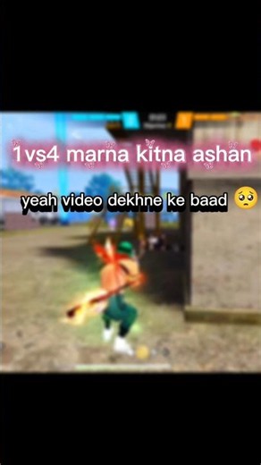 1vs4 marna kitna ashan??☠️ ye video dekhne ke baad pata chal jayega 🥺 full wach😙the end😂#viralshorts