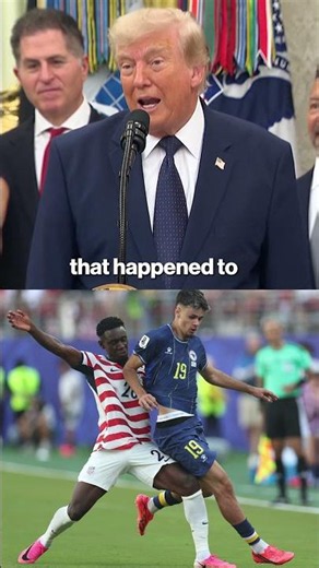 Trump Says Balogun's Red Card Was Wrong! 🟥 #shorts