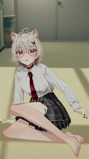 Saruei Has To Let Them Breathe... #envtuber #saruei #vtuber #fypシ #asmr #french #gaming #twitch