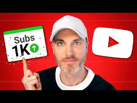 How to Get 1,000 YouTube Subscribers in 4 EASY Steps