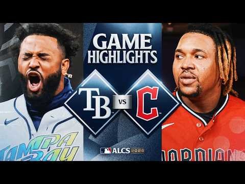 RAYS vs. GUARDIANS: ALCS Full Game 4 Highlights (October 17) | 2026 MLB Postseason